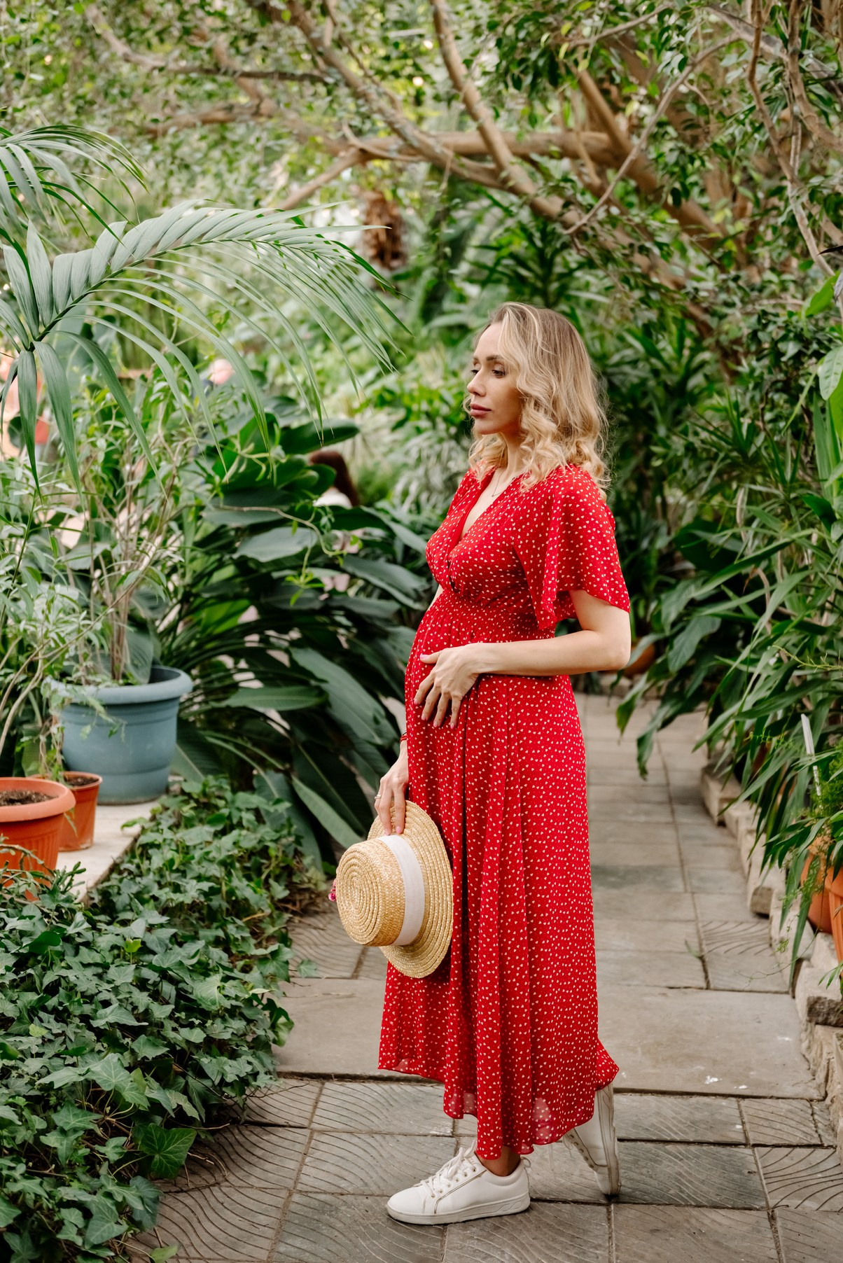 Беременность. В Оранжерее. Свадебный и сеейный фотограф в Санкт-Петербурге Елена Худякова