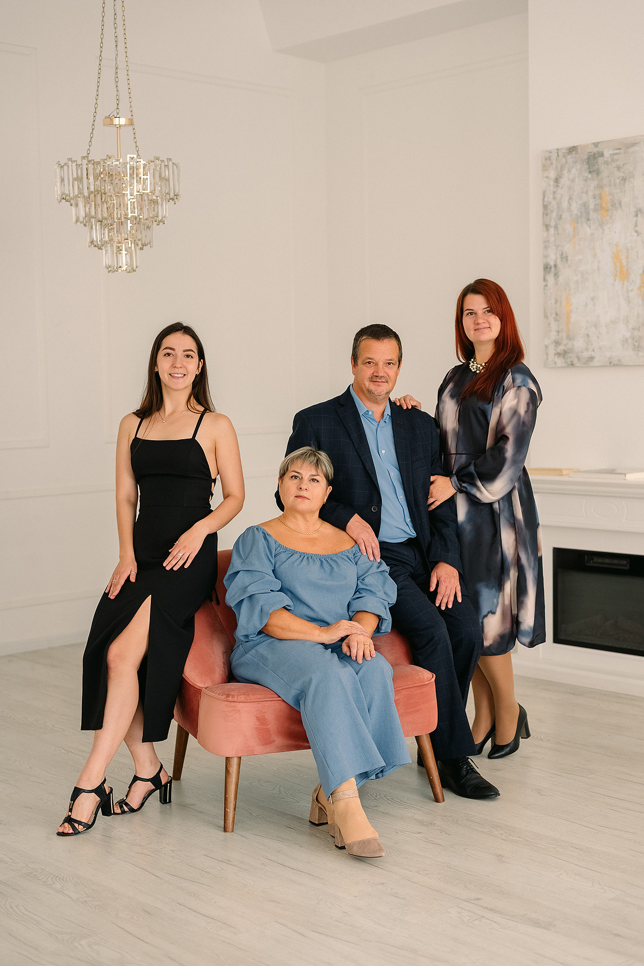 Фотосессия большой семьи. Фотограф Юлия Кондратьева