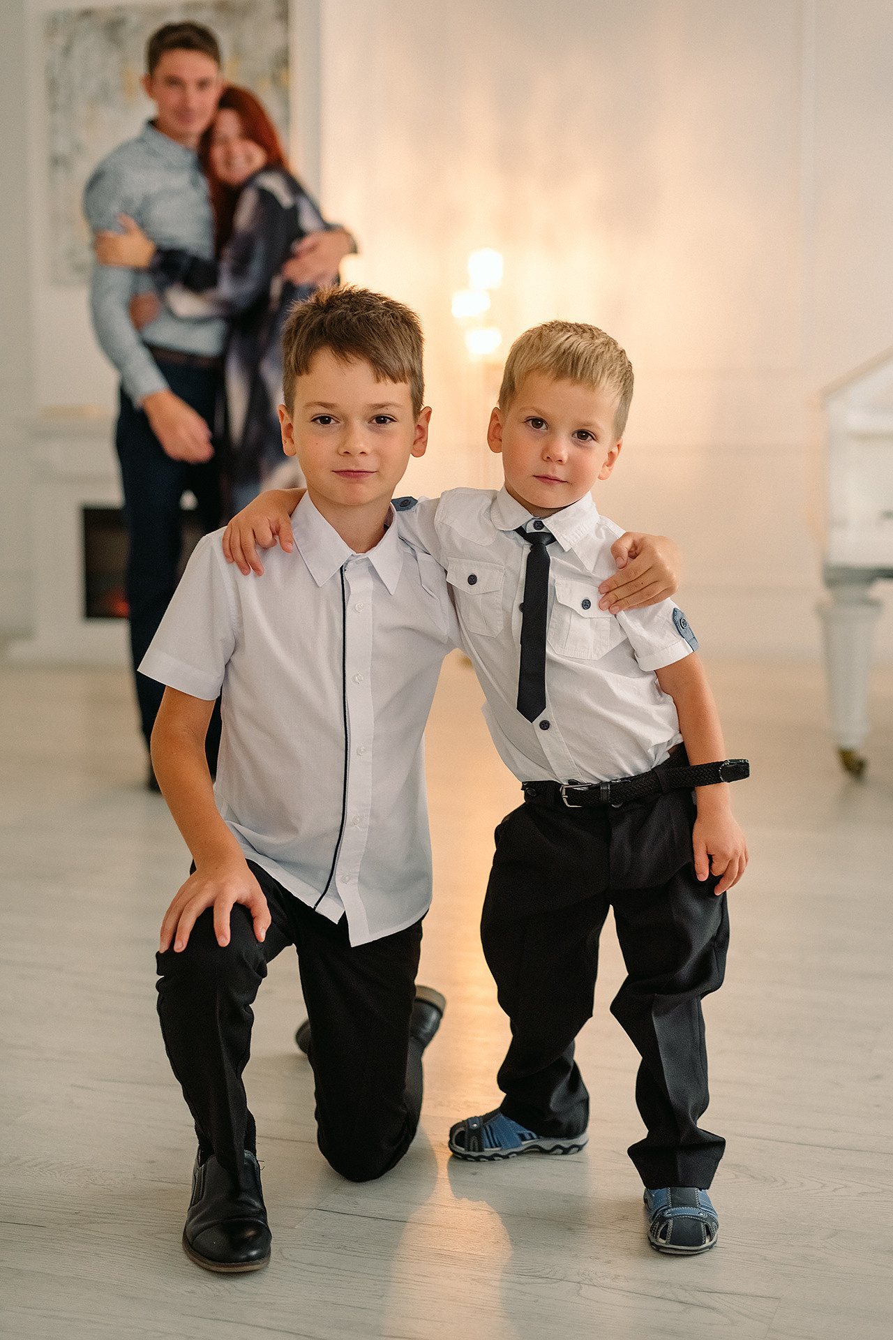 Фотосессия большой семьи. Фотограф Юлия Кондратьева