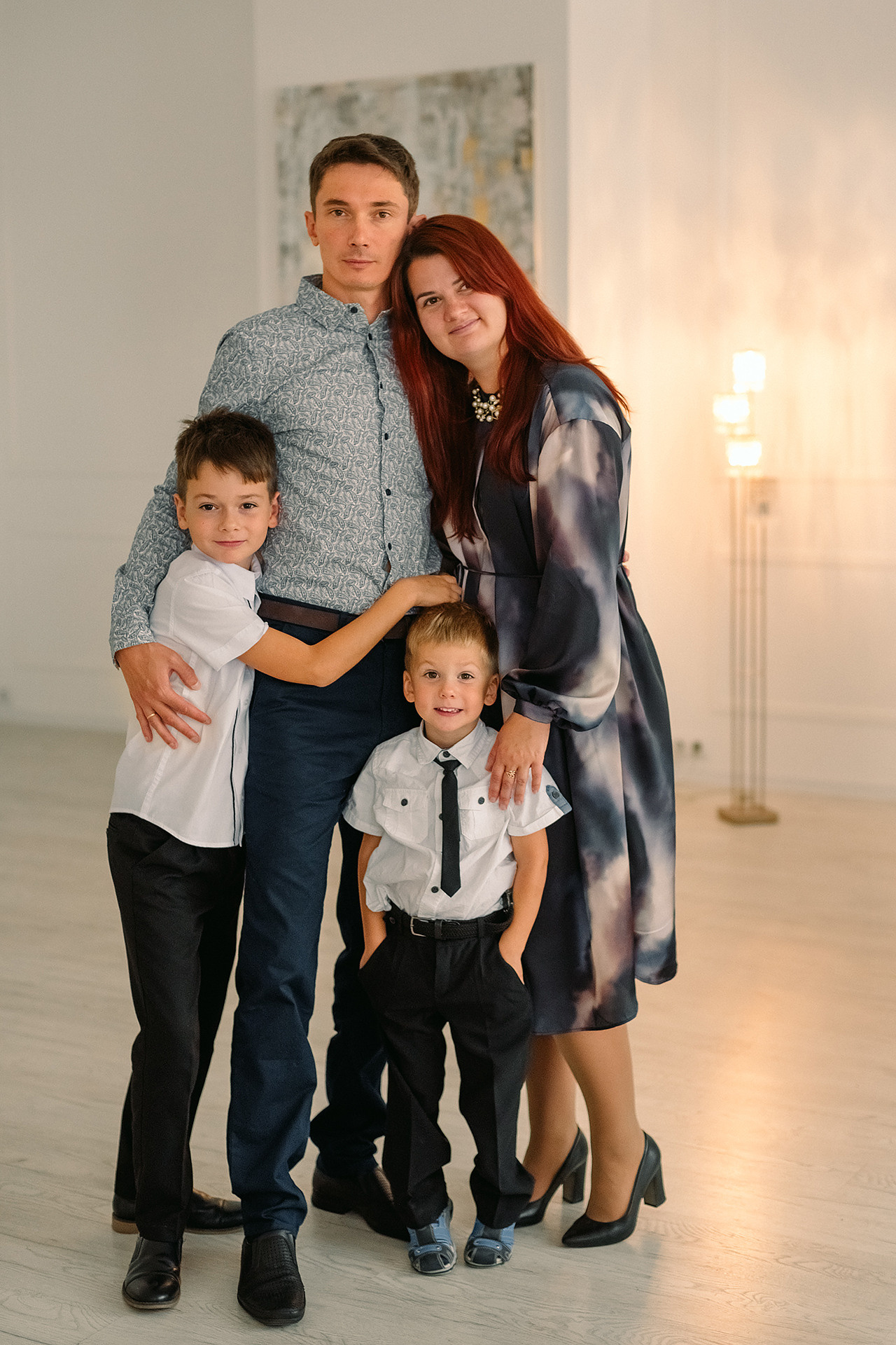 Фотосессия большой семьи. Фотограф Юлия Кондратьева