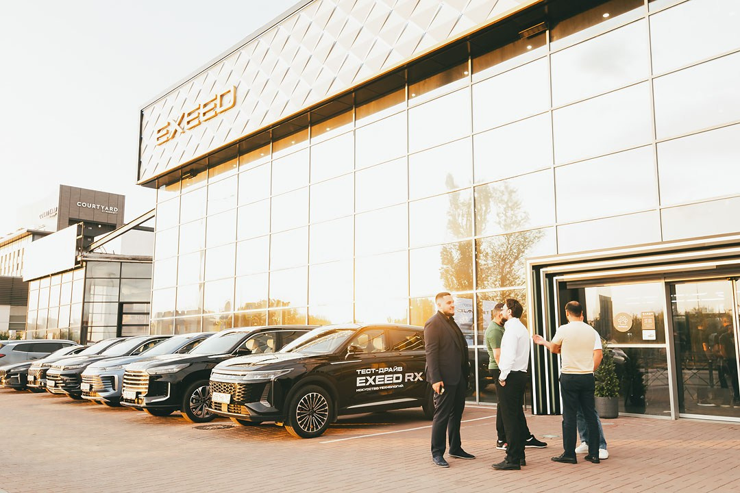 EXEED EXLANTIX ET Презентация в «SOKOL MOTORS»