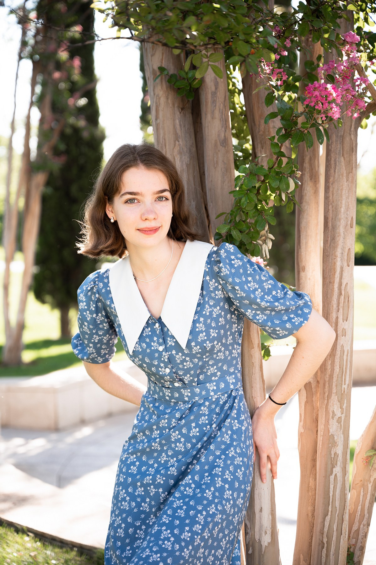 Фотография девушки в парке Галицкого Краснодар - фотограф Оксана Лавренюк