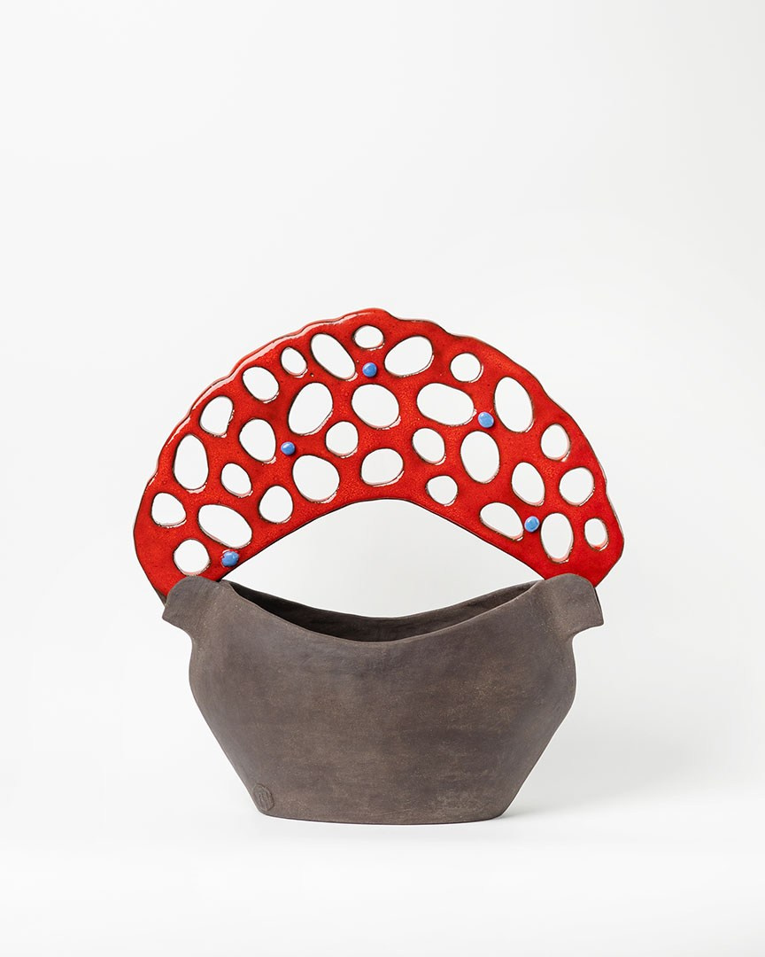 Вазы Жар-птица. Художник и керамист в Москве Виктория Густарёва