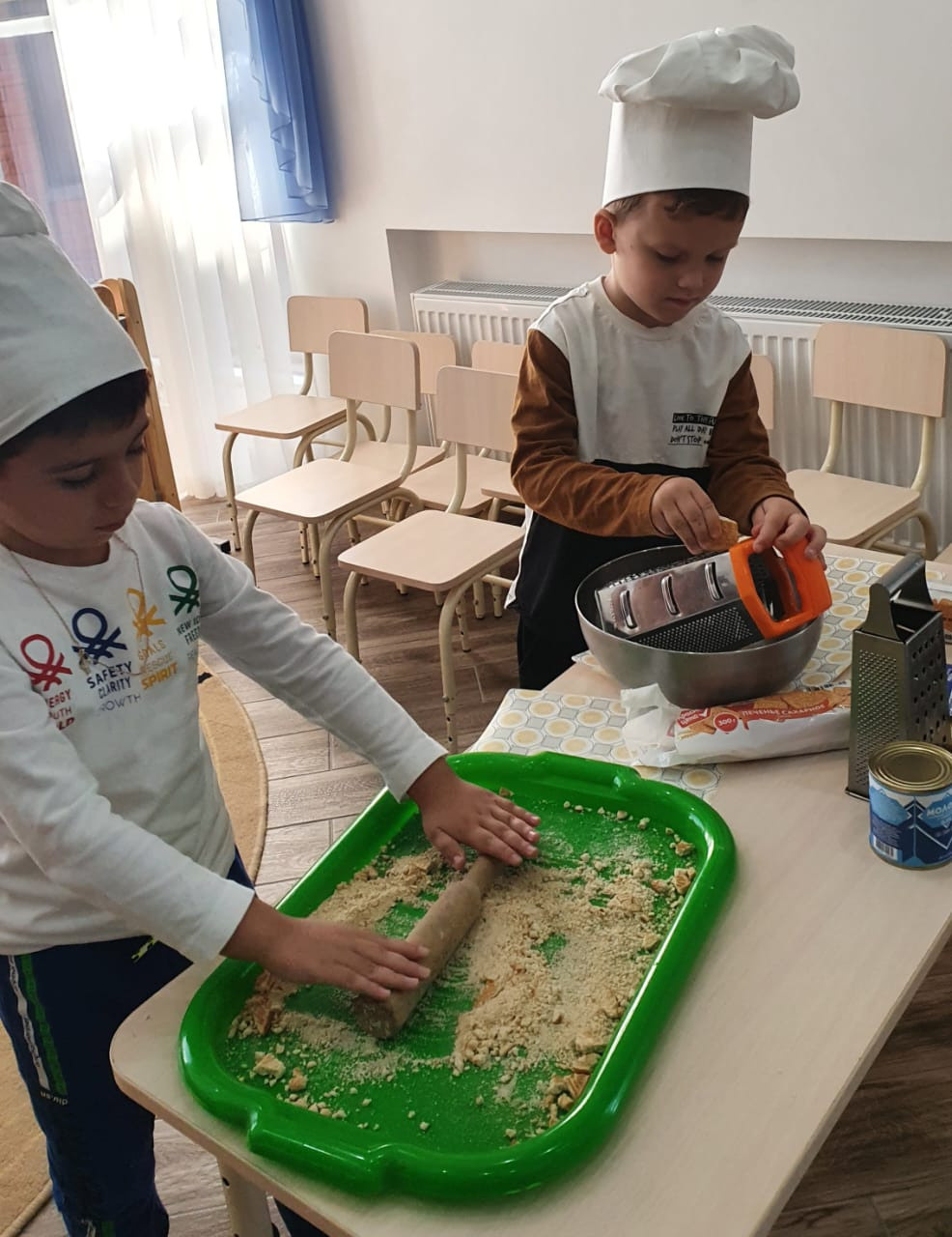 Готовим пироженки ❤️. Детский сад «Эврика»