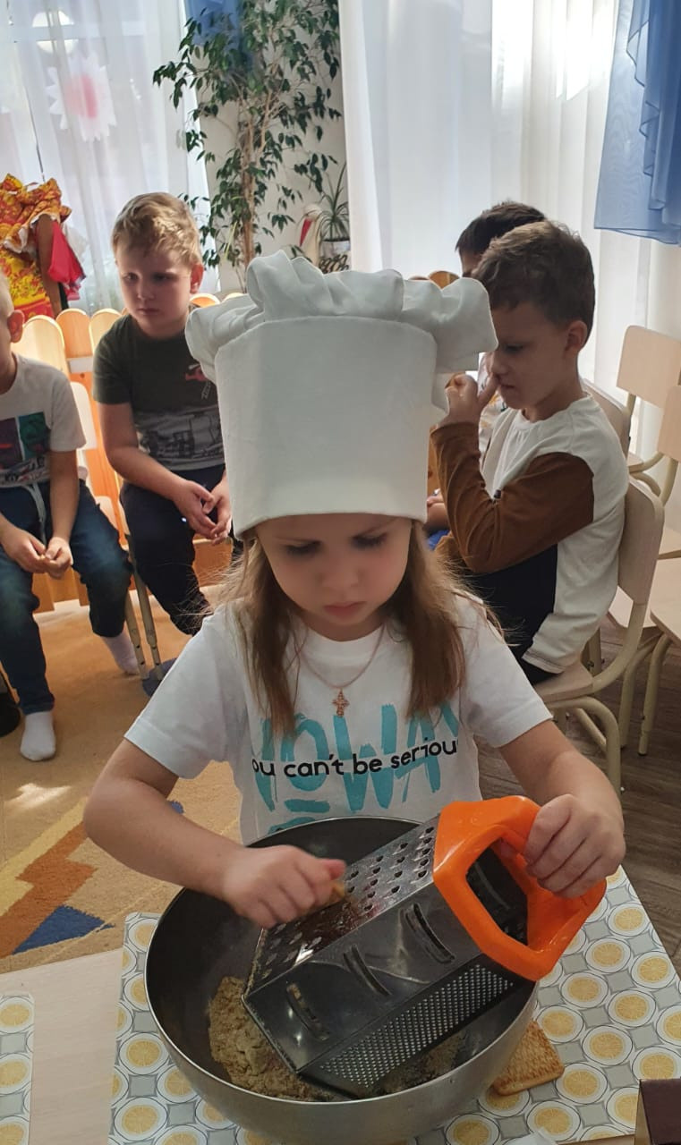 Готовим пироженки ❤️. Детский сад «Эврика»