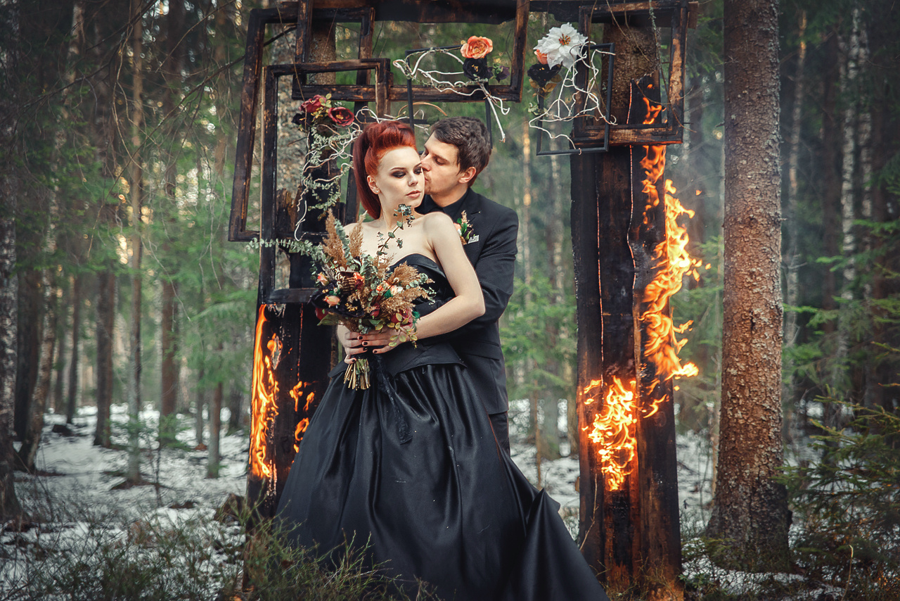 Чёрный дым. Свадебный и портретный фотограф в Брянске Дмитрий Борисов