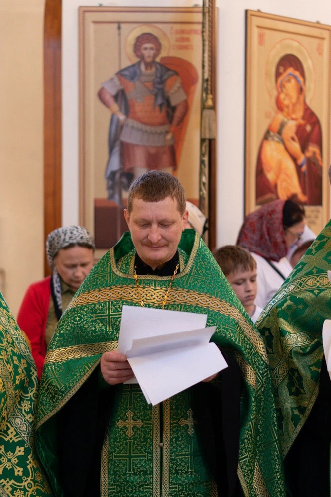 Молебен с акафистом преподобному Гавриилу (Ургебадзе). Саратовское Северо-Западное благочиние