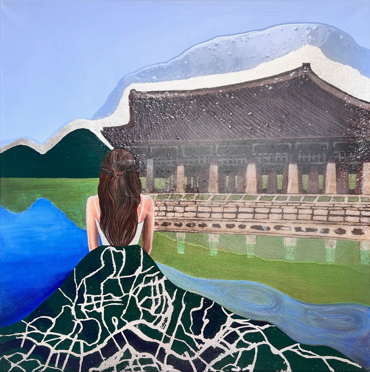 Серия «Волшебница Изумрудного Востока». Картины пейзаж