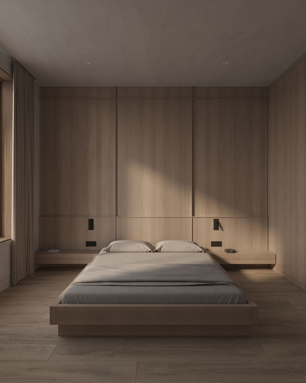 АС | Спальные комнаты в стиле джапанди. Главная