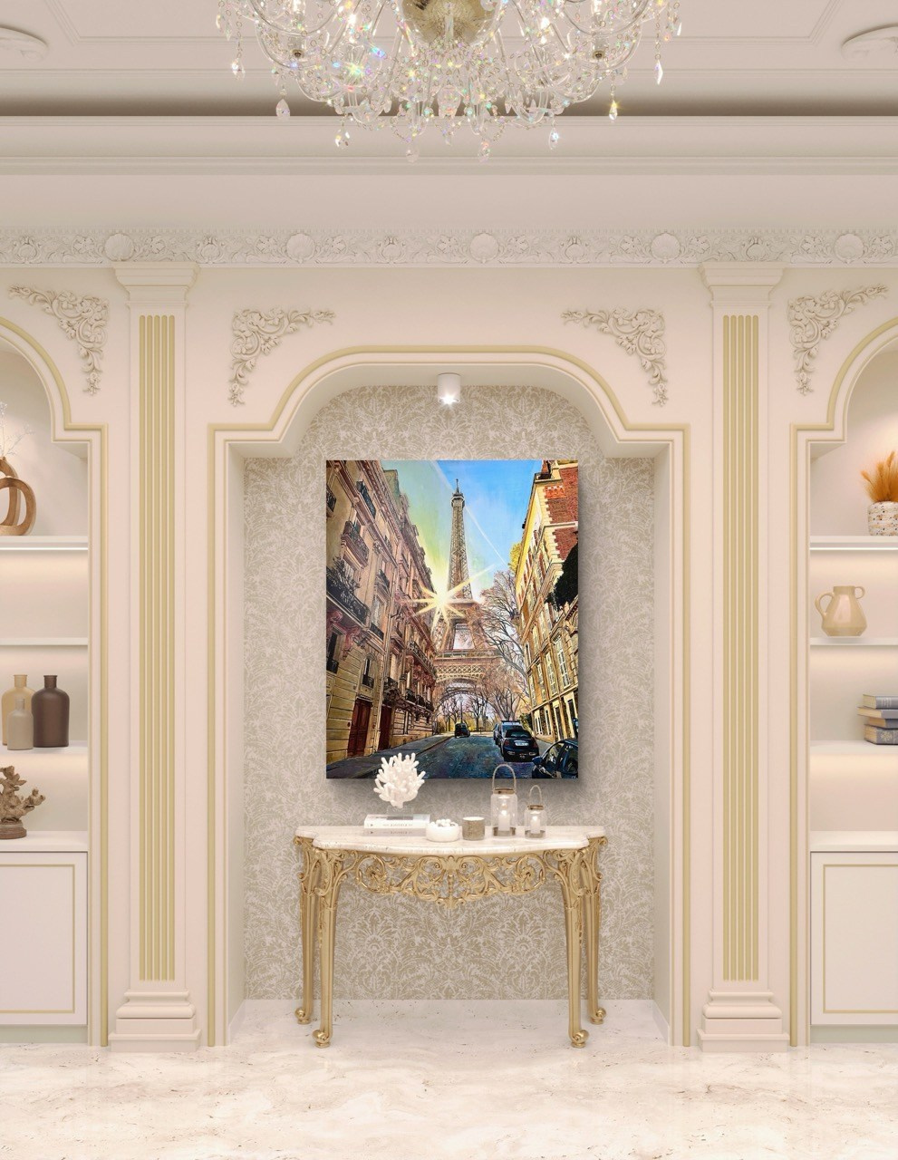 Серия «Города — великие творения рук человеческих». Картины пейзаж