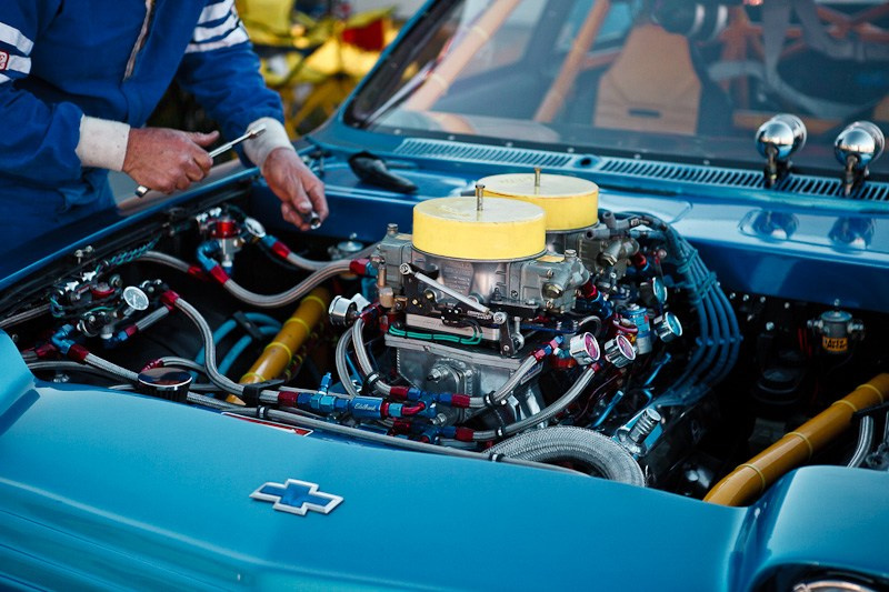 DrugRacing на автомобилях выпущенных до 1975 г. США, Флорида, 2010. Фотограф Василий Буланов