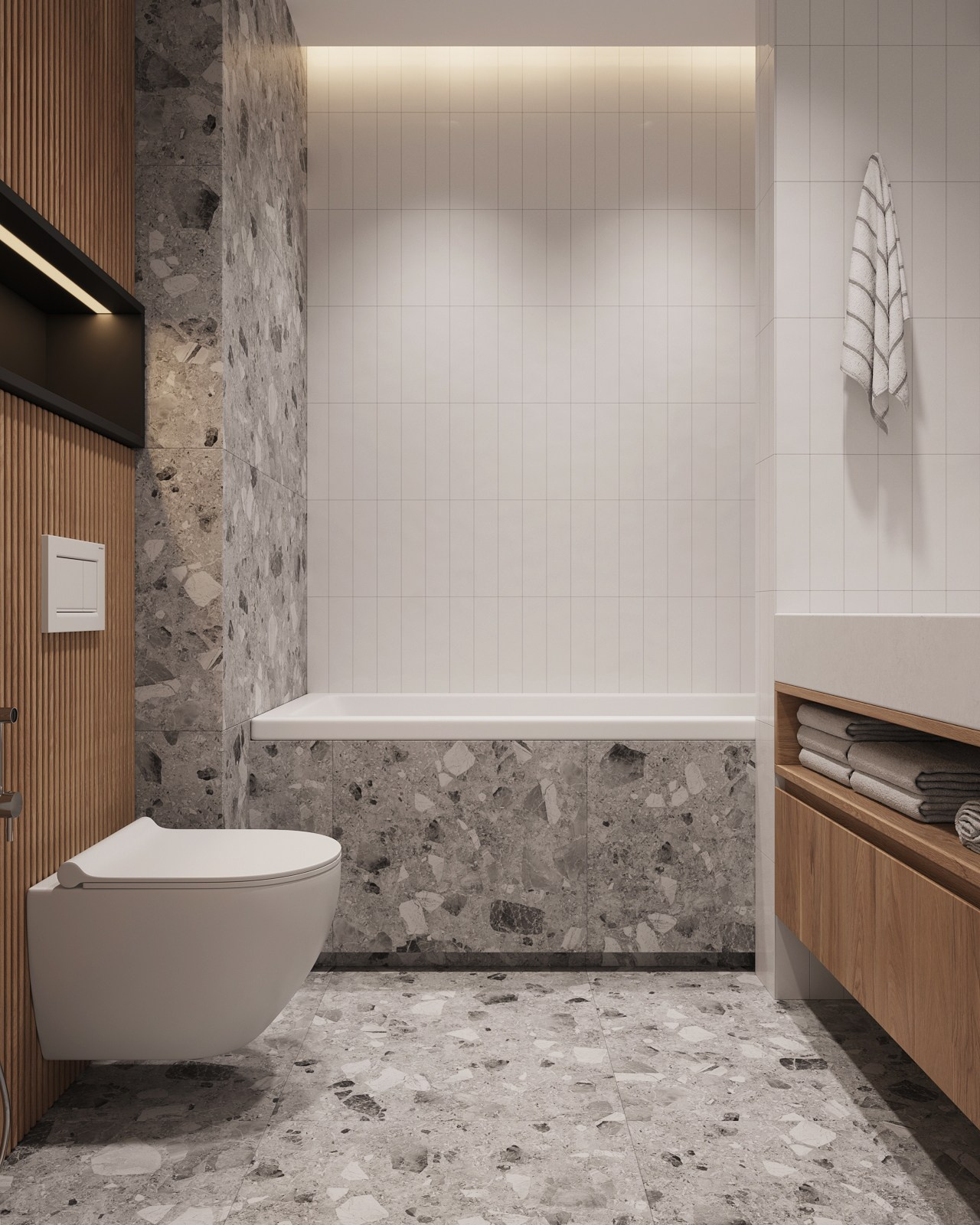 Люблинский парк, 72 м². Дизайн интерьера | Кирилл Маркевич