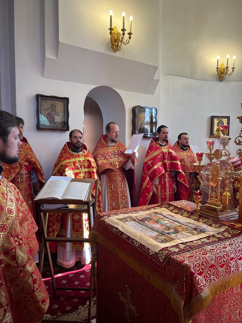 Состоялось соборное богослужение клириков Саратовского Северо-Западного округа. Саратовское Северо-Западное благочиние