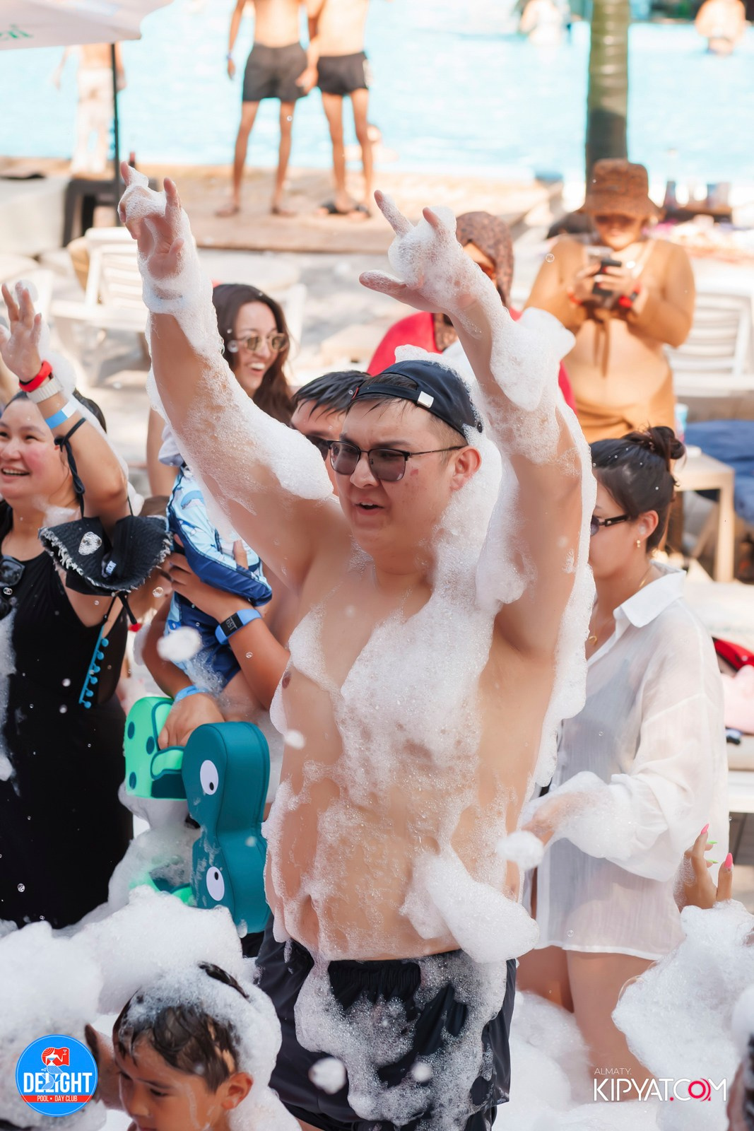 WHITE PARTY — DELIGHT POOL DAY CLUB. КИПЯТКОМ АЛМАТЫ! Фотосъемка мероприятий в Алматы