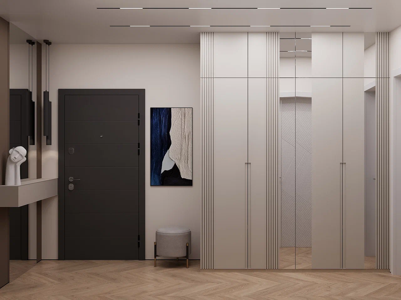 Учительская, Тверь. Modern Muf студия дизайна интерьера