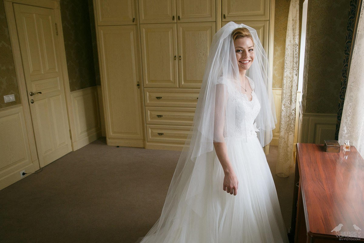 Романтическая свадебная история. Свадебный фотограф в Нижнем Новгороде и Москве Сергей Воробьев