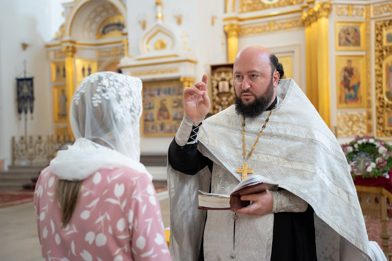 Церемония Крещения Евсевии. Фотограф Мария Ковкова