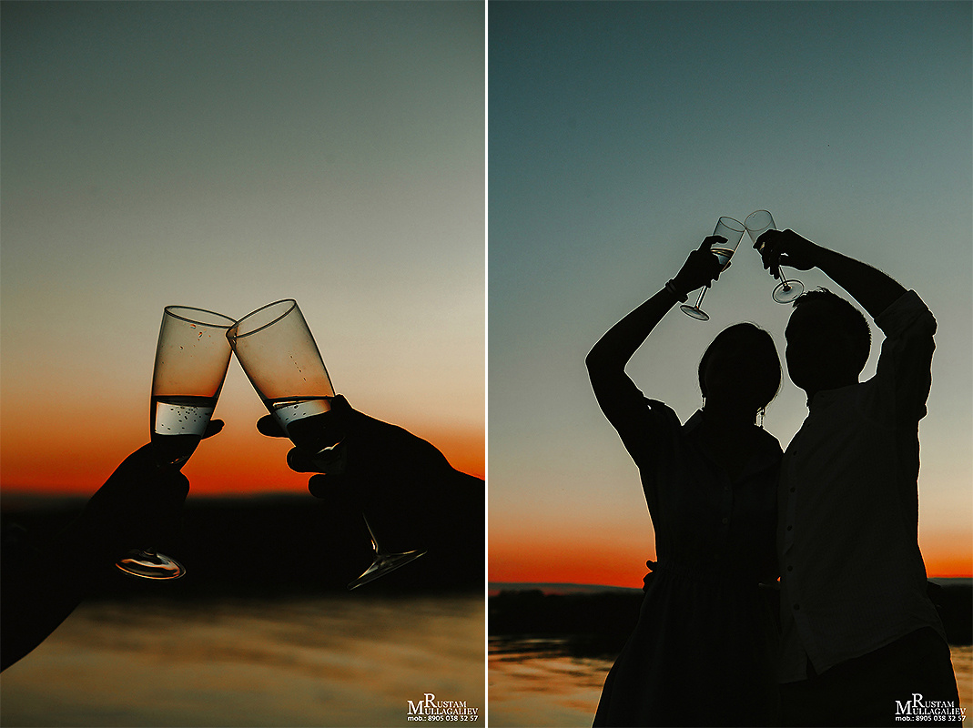 лавстори на закате, закат Казань, фотосессия лавстори: love story закат