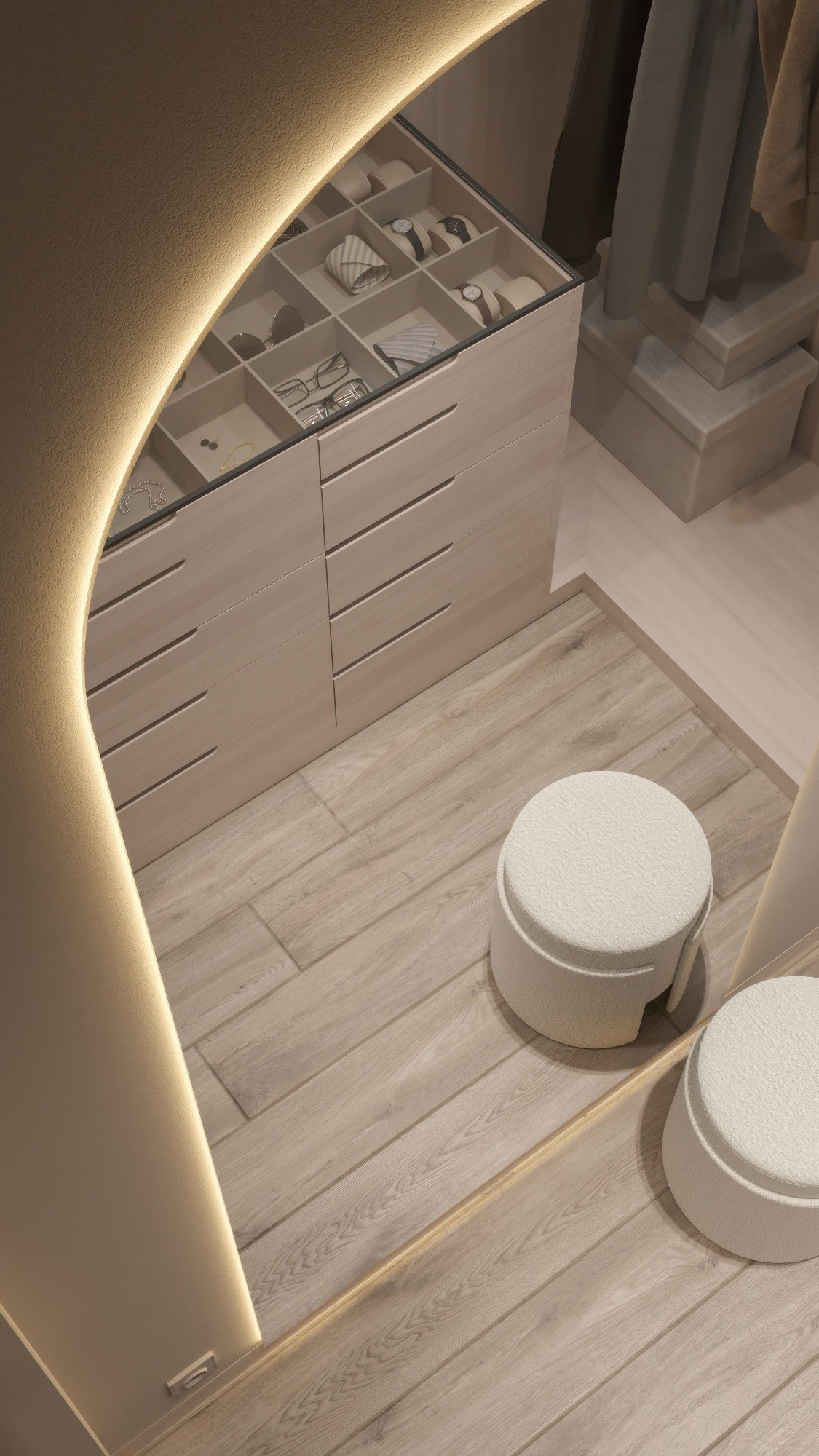 Визуализация интерьера коттеджа в Казани. 3d визуализатор marybond3d