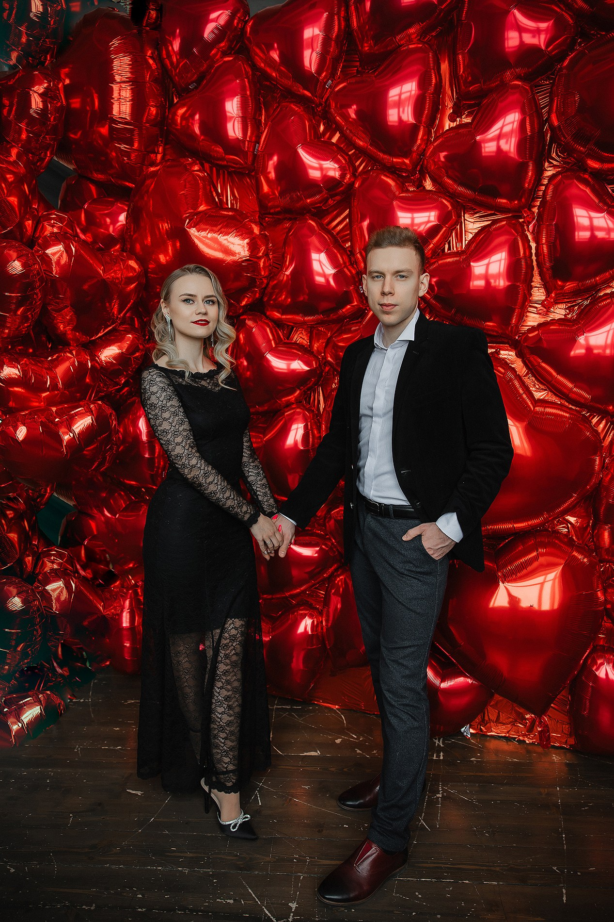 Love story в студии. Фотограф Олеся Жомер