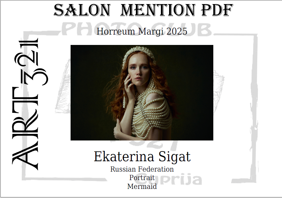 Участие в конкурсах. Фотограф женского портрета Екатерина Сигат