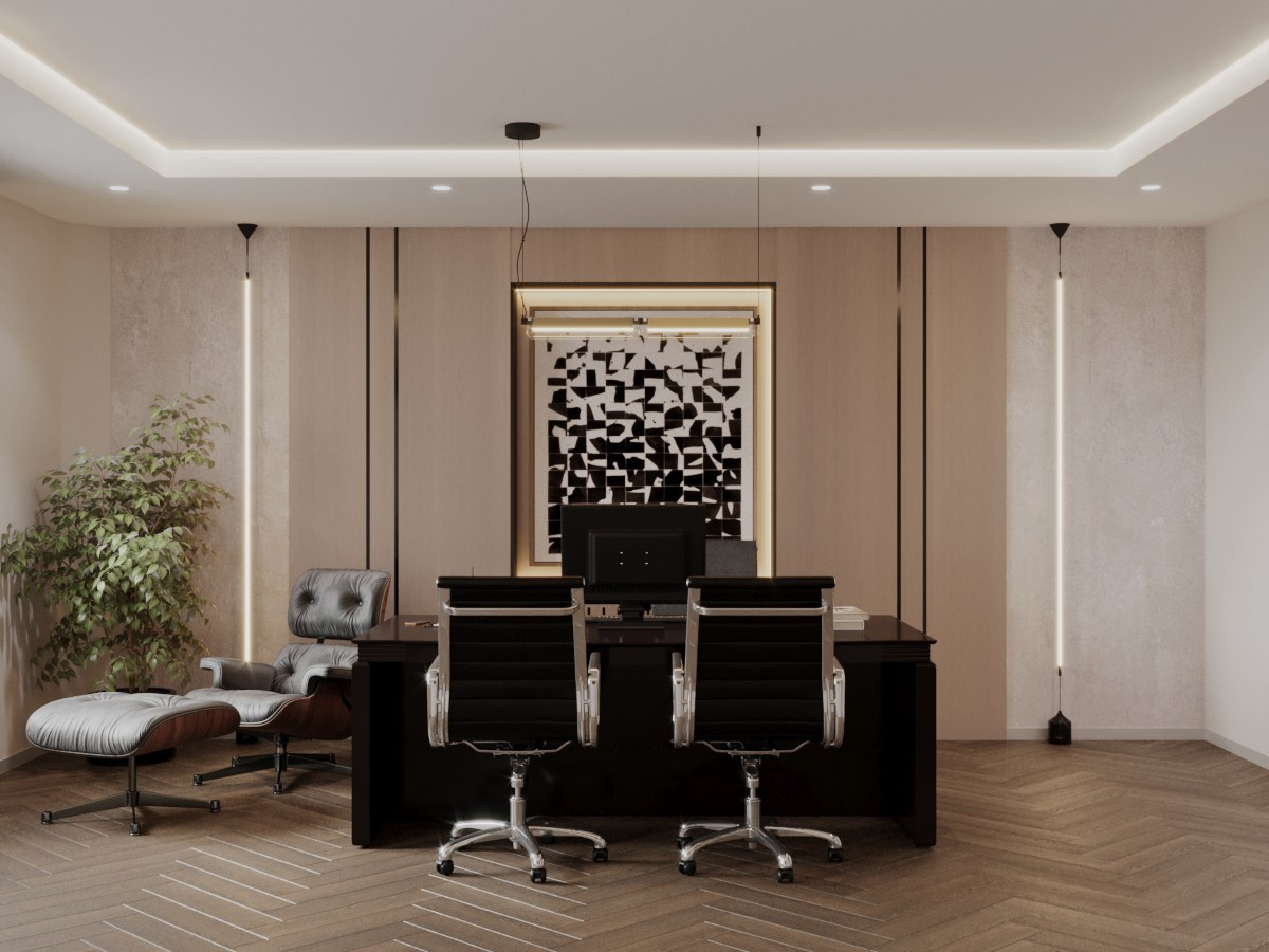 Кабинет директора. АСТАХОВА DESIGN дизайн интерьера +7 985 220 6109