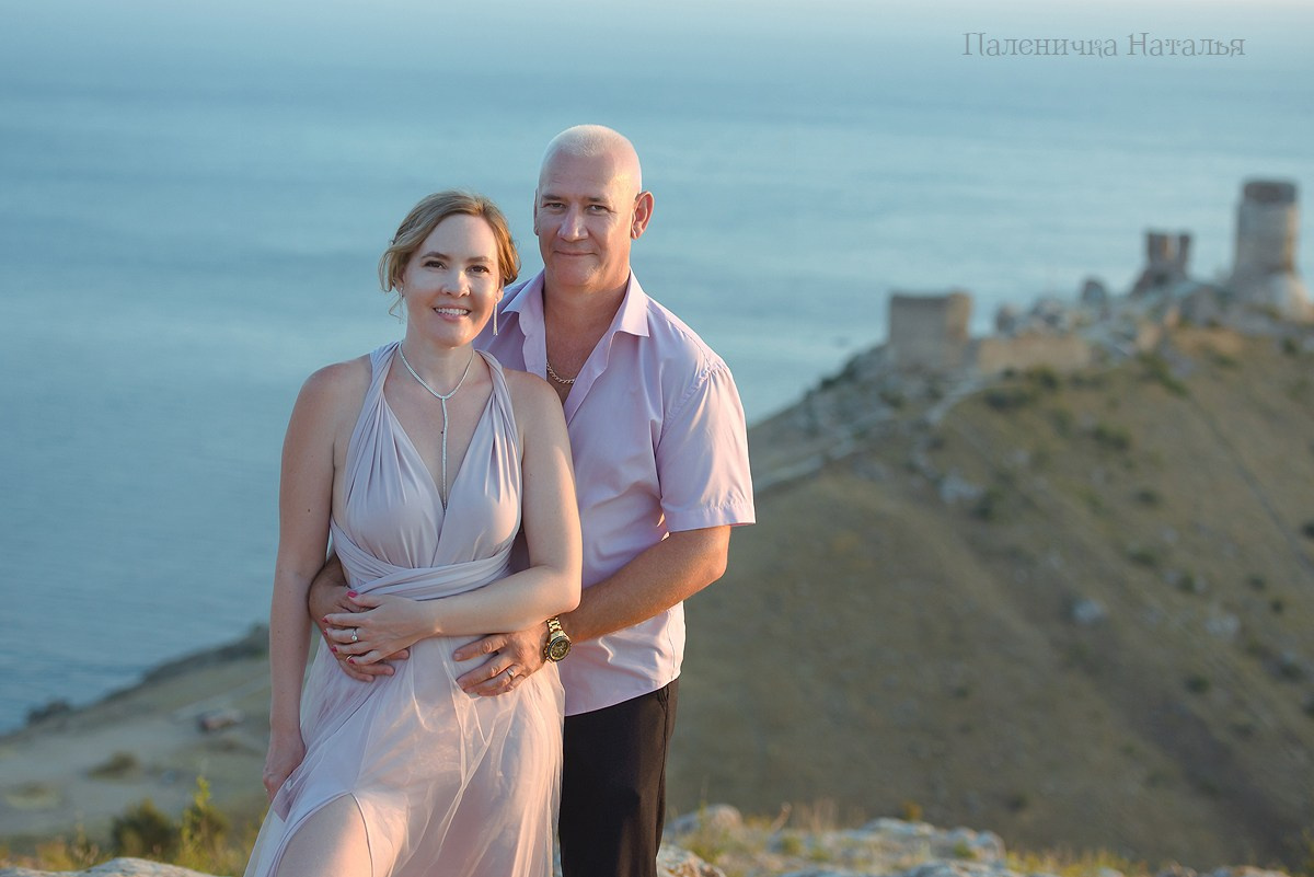 Фотосессия в Балаклаве и Севастополе с видом на крепость