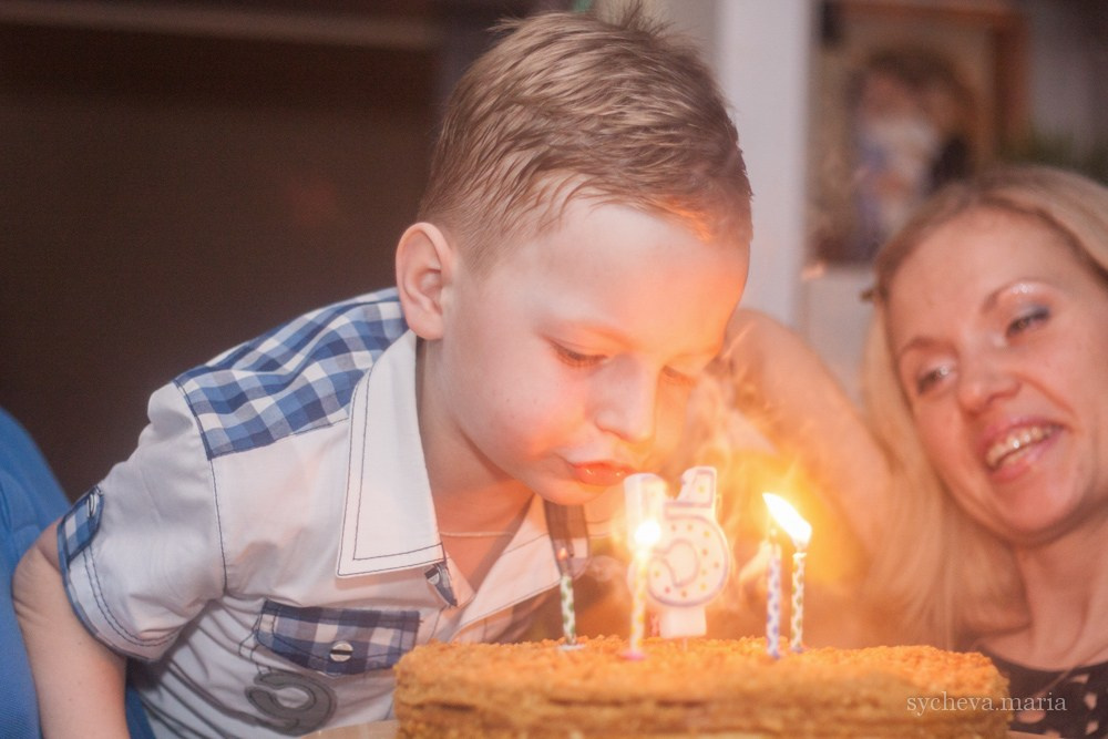 День рождения Алёши дома. Детский и семейный фотограф, фотограф мероприятий Нижний Новгород