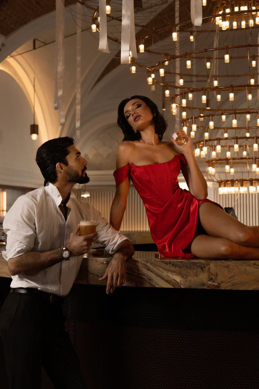 Съемка для бара «Сплетни"/ парфюма Bybozo. Персональный стилист Анастасия Фомина