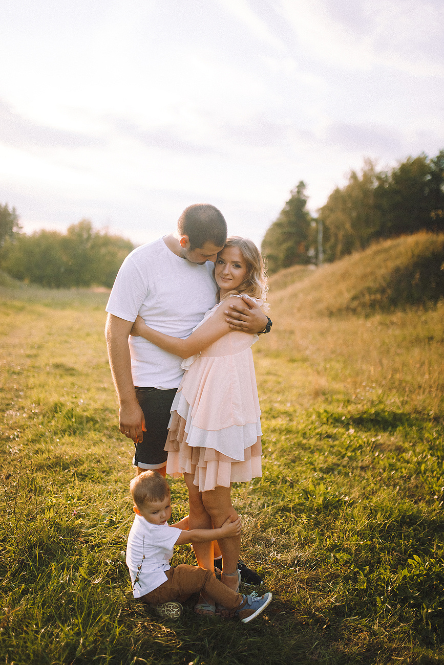 Даша Андрей и Ванечка. Свадебный и семейный фотограф Москва Екатерина Верижникова