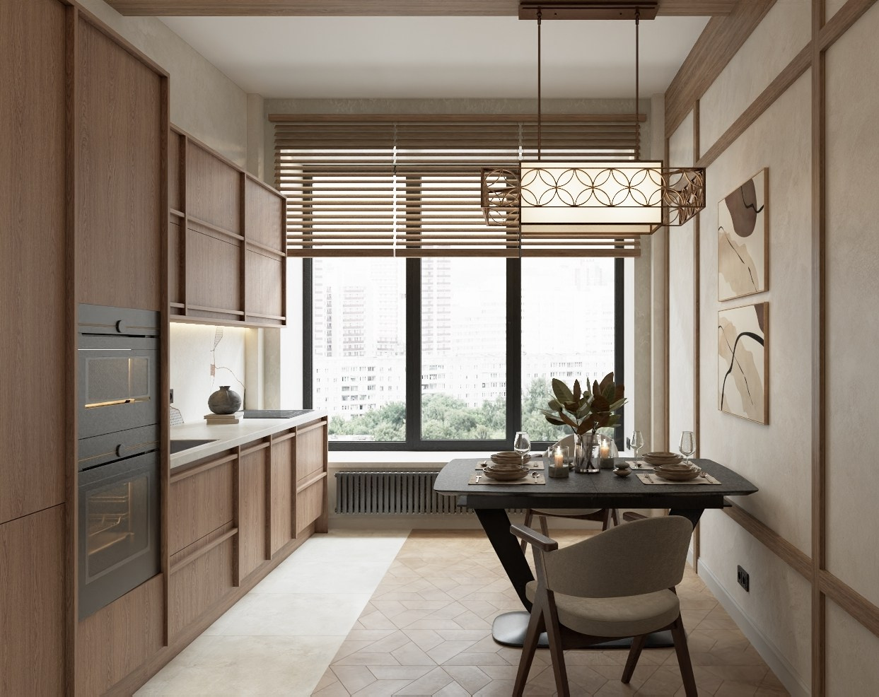 Дизайн интерьера в японском стиле в Москве. Ольга Саакян Ι Дизайн интерьера в Москве: планировка, подбор отделочных материалов, чертежи для строителей и надзор за ремонтом квартиры