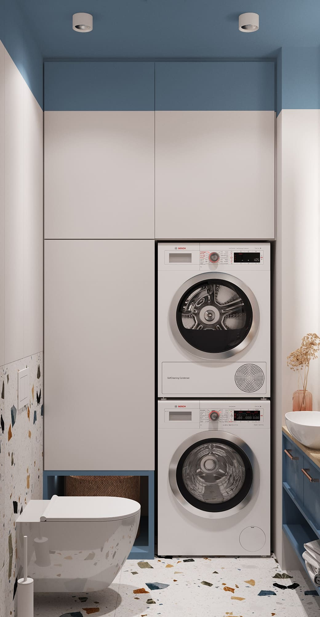 Голубое небо. MIRRO STUDIO Дизайн интерьера и реализация под ключ Варшава