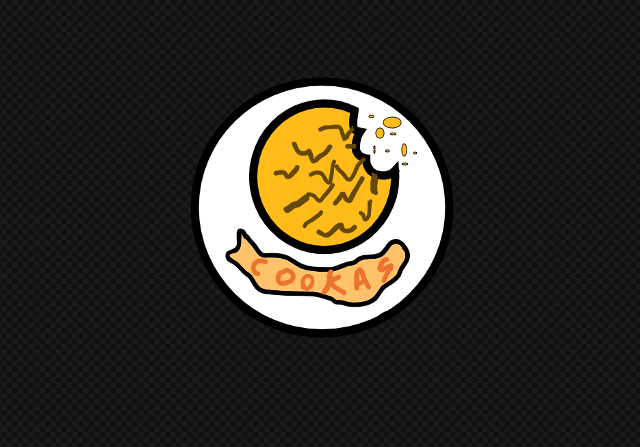 Варианты логотипов и рисунков. Cookes — вкусное печенье
