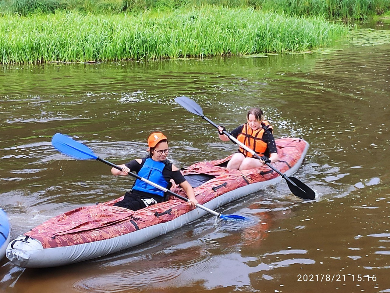 Сплав на байдарках 21.08.21. Галерея Фантим