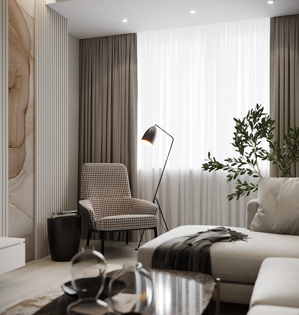 Квартира 75 м², г. Новый Оскол. Студия дизайна