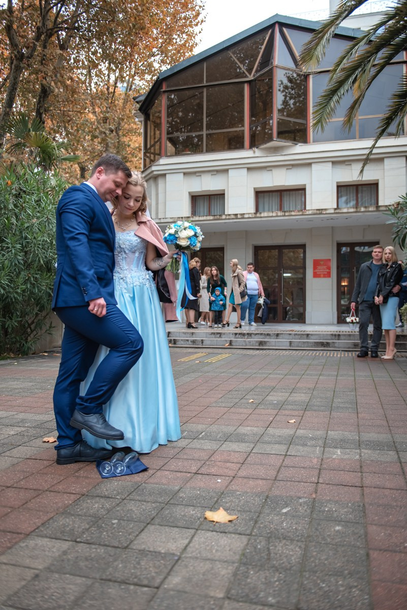 ЗАГС + прогулка Денис и Настя. Семейный и коммерческий фотограф в Сочи Александр Бодунов