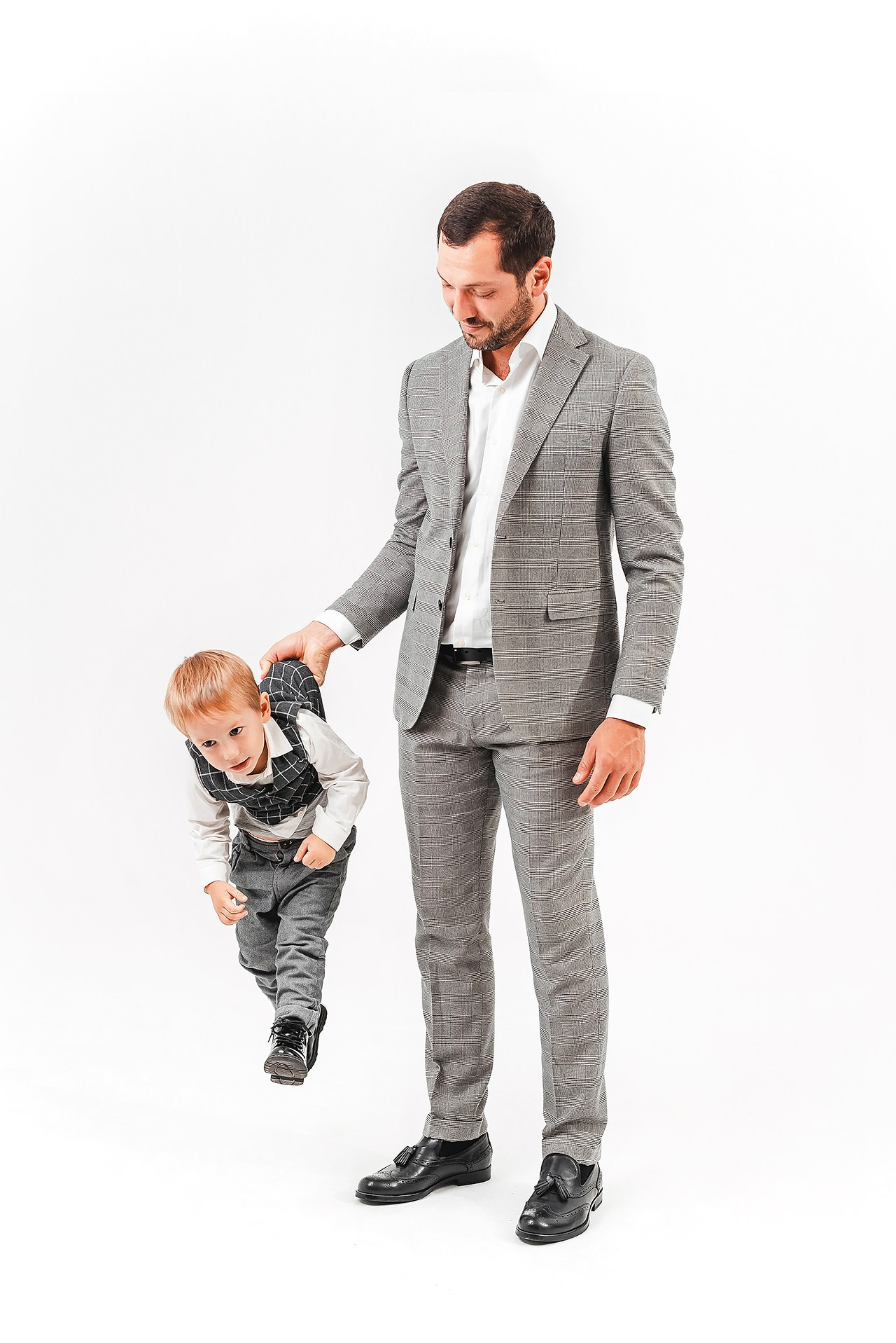 Как уговорить папу на фотосессию. Фотограф Юлия Кондратьева