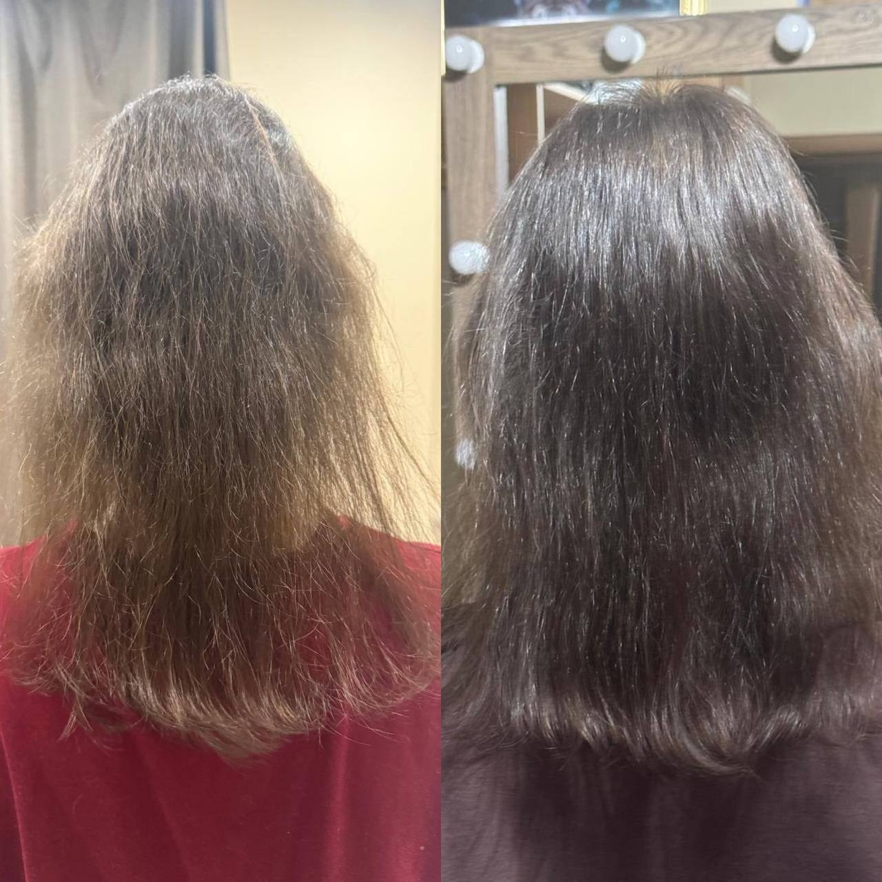 До и после. Сеничкина Мария — marimossoo. Тритментолог-эксперт в уходе за волосами. Подбор ухода. Составы средств. Обучение