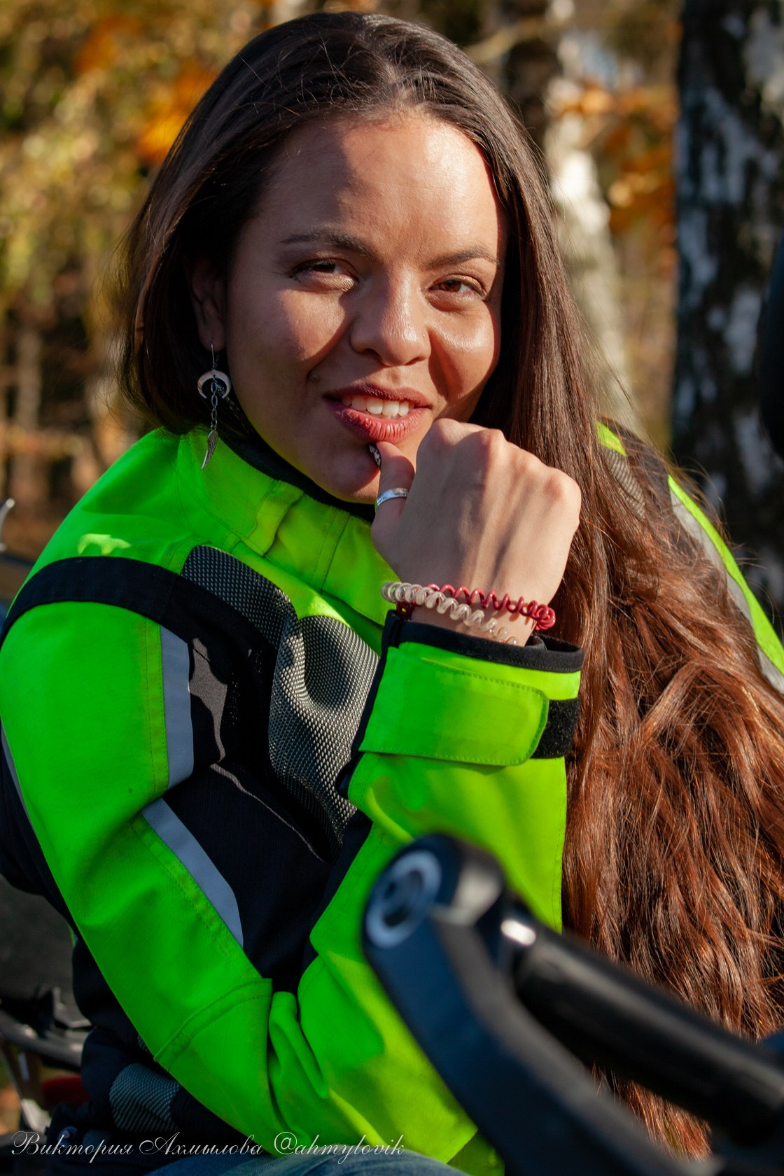 Маша Печенька (BMW GS1200). Виктория Ахмылова. Фотограф в Москве