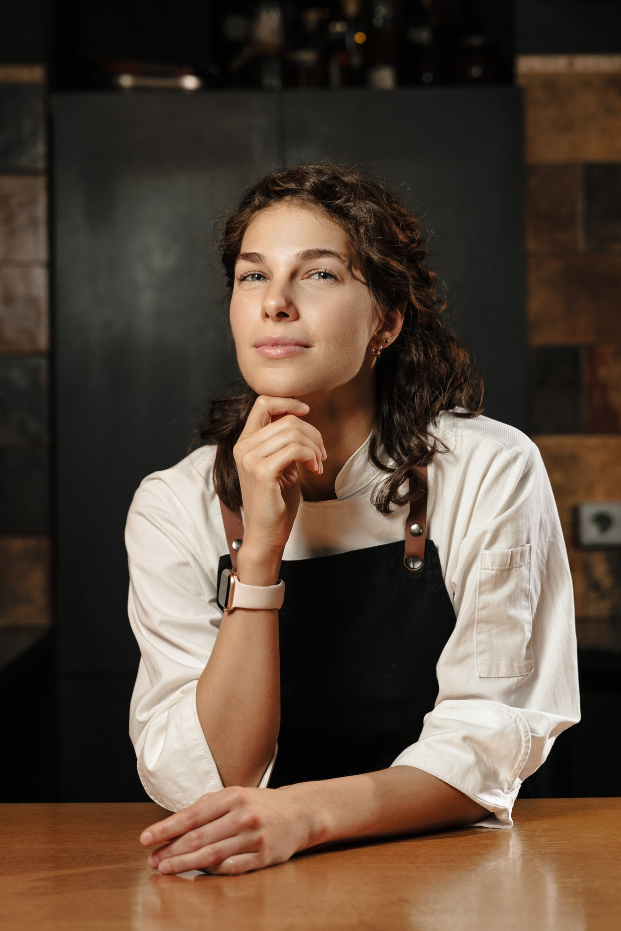 Портретная фотосъемка шеф-повара Валерии Скуратовой