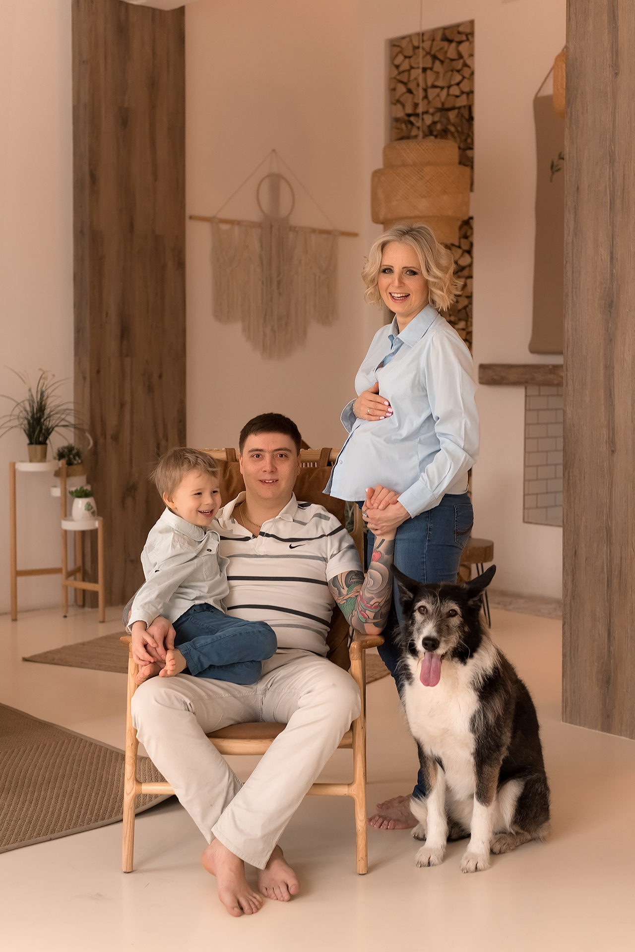 Фотосессия беременности и семейная фотосессия. Фотограф Юлия Кондратьева