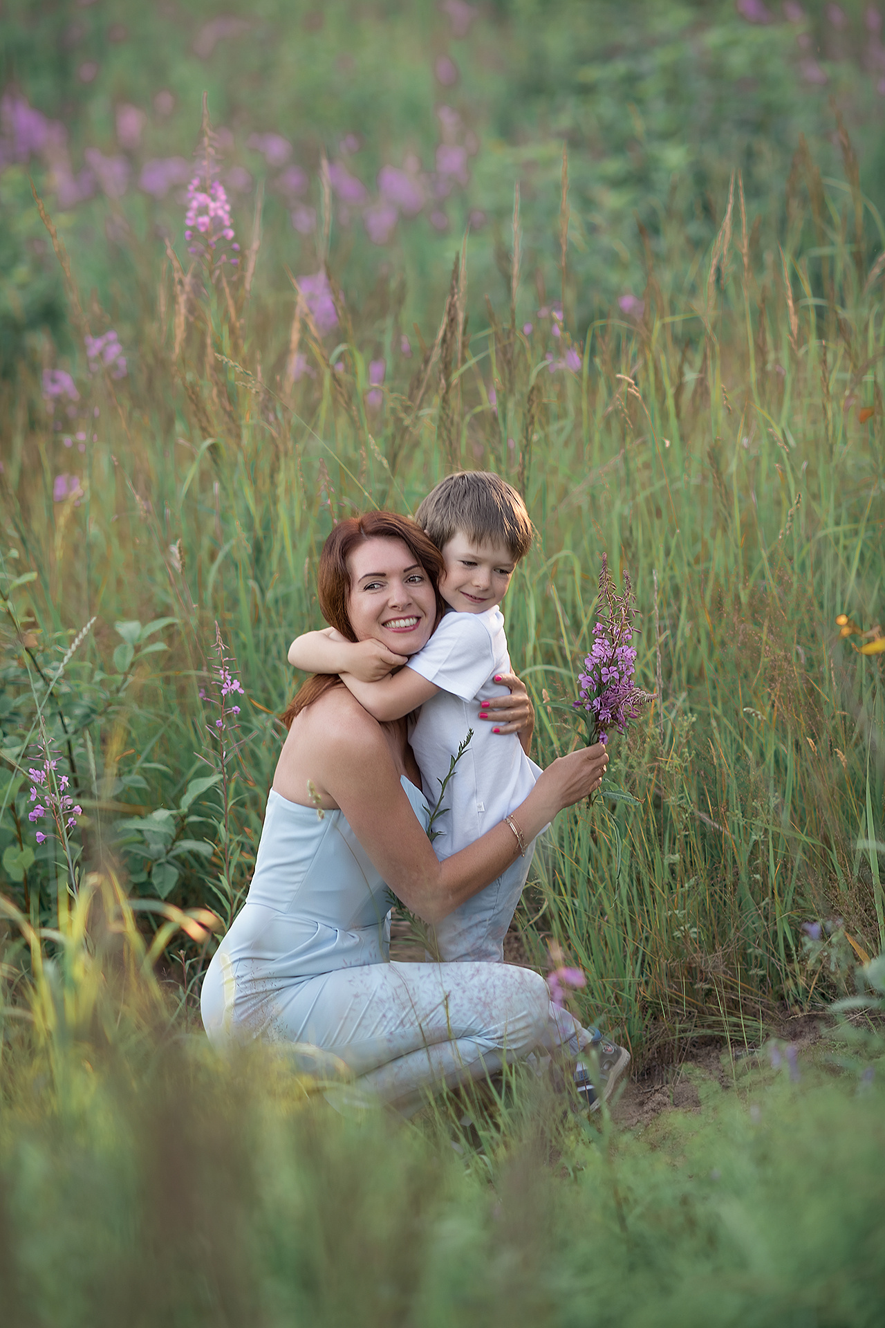 Красивейшая семейная фотоистория на берегу Финского залива. Фотограф Юлия Кондратьева