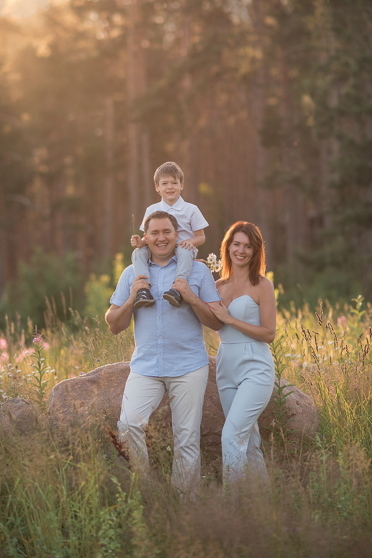 Красивейшая семейная фотоистория на берегу Финского залива. Фотограф Юлия Кондратьева