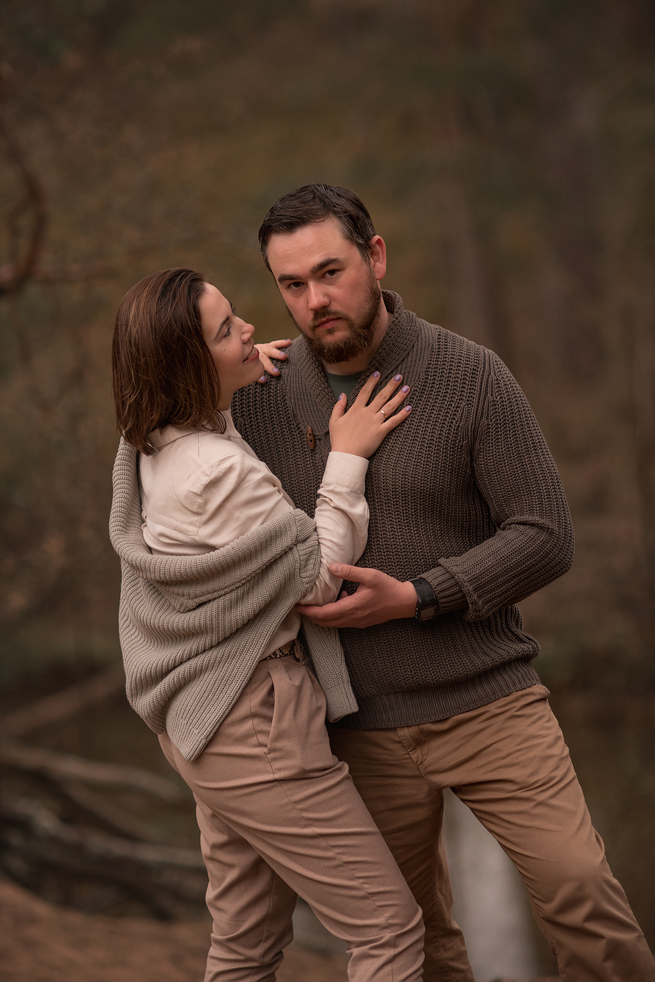 Фотосессия в сосновом лесу Сестрорецка. Фотограф Юлия Кондратьева