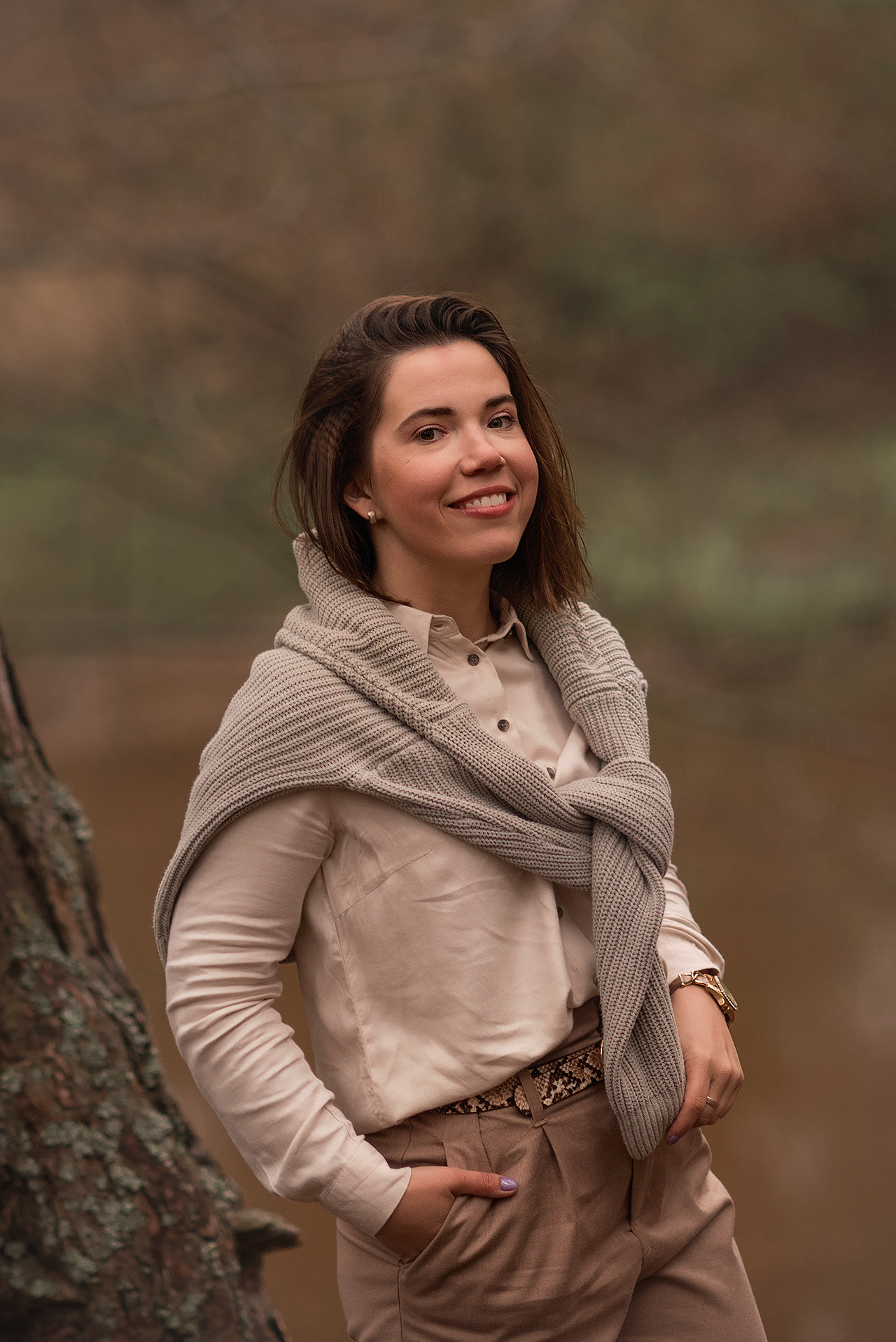 Фотосессия в сосновом лесу Сестрорецка. Фотограф Юлия Кондратьева