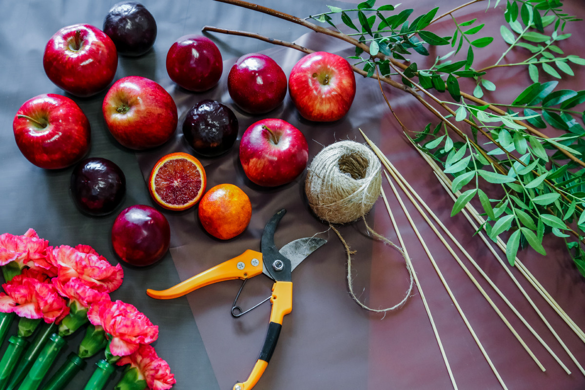 Дина. Съедобные букеты. Репортажный, семейный фотограф из Нефтеюганска