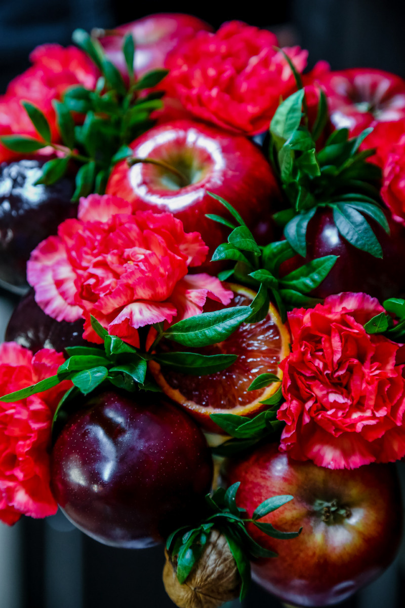 Дина. Съедобные букеты. Репортажный, семейный фотограф из Нефтеюганска