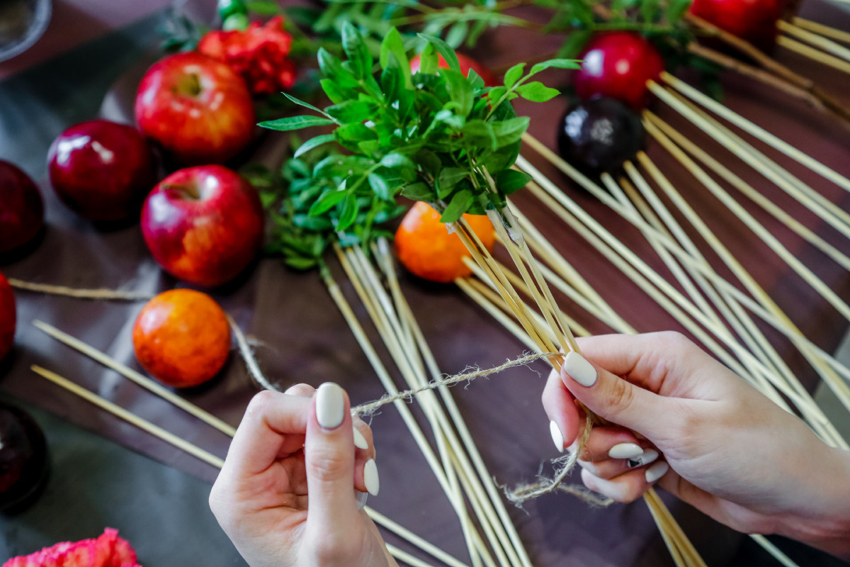 Дина. Съедобные букеты. Репортажный, семейный фотограф из Нефтеюганска
