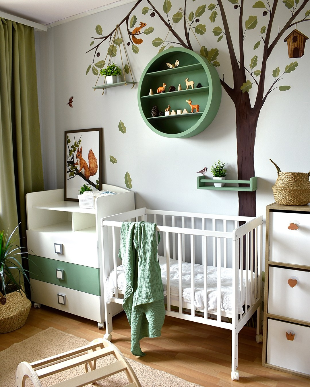 До и после. Роспись стен и декор в детских комнатах Москва и Подмосковье