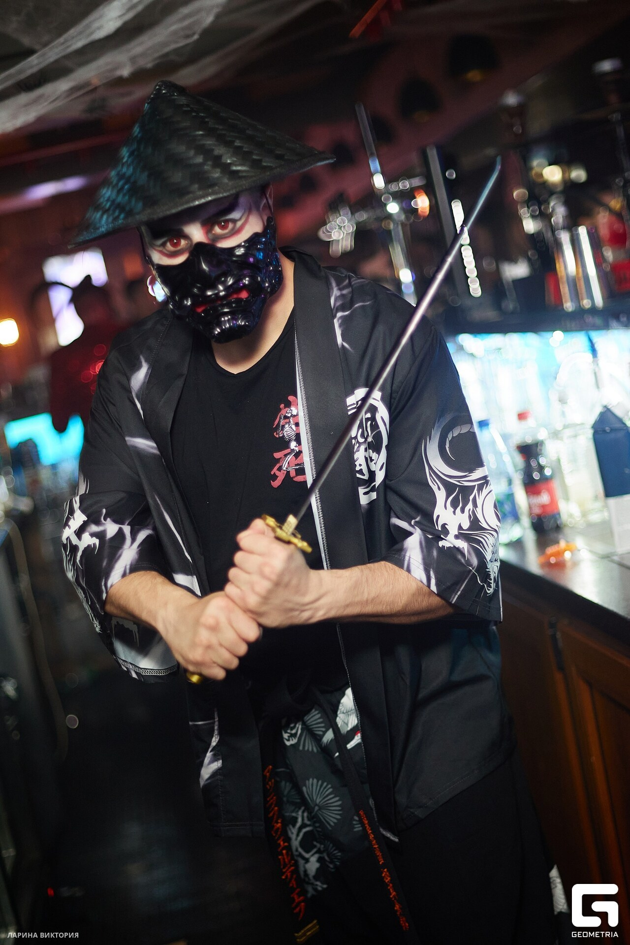 Бар Амстел: Хеллоуин. Виктория Ларина — Портретный профессиональный фотограф в Иркутске